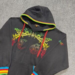 Members Property Jacket Men's 3XL King Of Kings Full Zip Multicolor Y2K